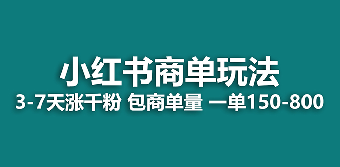 2023最强蓝海项目，小红书商单项目，没有之一！-科景网创