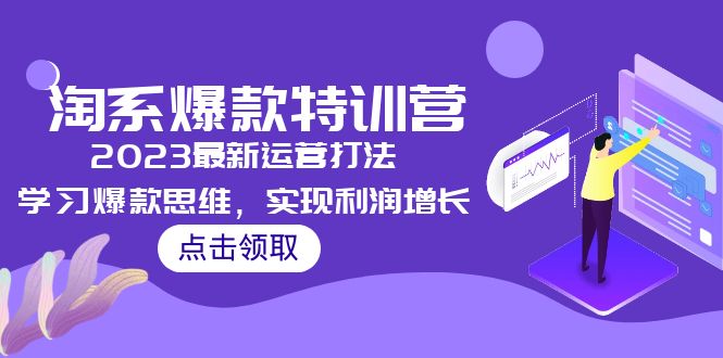 2023淘系爆款特训营，2023最新运营打法，学习爆款思维，实现利润增长-科景网创