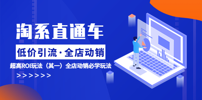 淘系直通车《低价·引流 全店·动销》超高ROI玩法（其一）全店动销必学玩法-科景网创