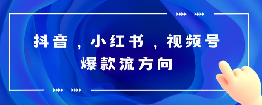 抖音，小红书，视频号爆款流视频制作，简单制作掌握流量密码-科景网创