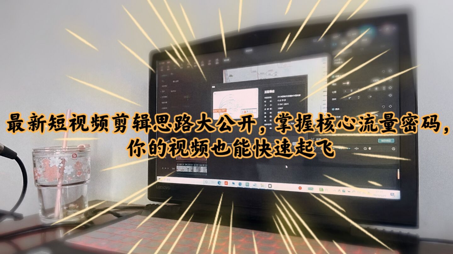最新短视频剪辑思路大公开，掌握核心流量密码，你的视频也能快速起飞-科景网创