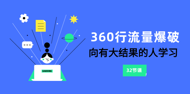 360行-流量爆破，向有大结果的人学习（6节课）-科景网创