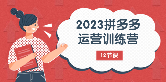 2023拼多多运营训练营：流量底层逻辑，免费+付费流量玩法（12节课）-科景网创