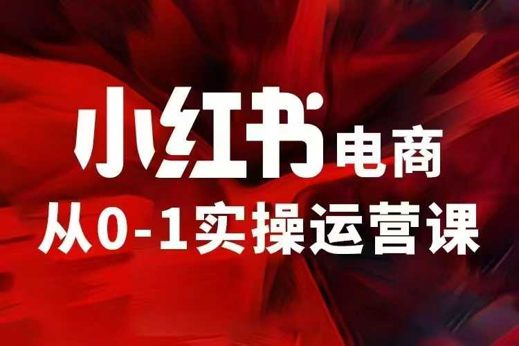 小红书电商运营，97节小红书vip内部课，带你实现小红书赚钱-科景网创
