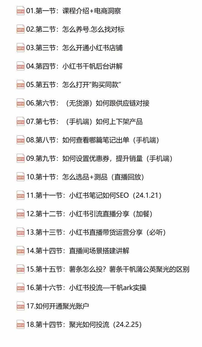 小红书快速赚钱电商特训营：用简单方式通过小红书快速变现！-科景网创