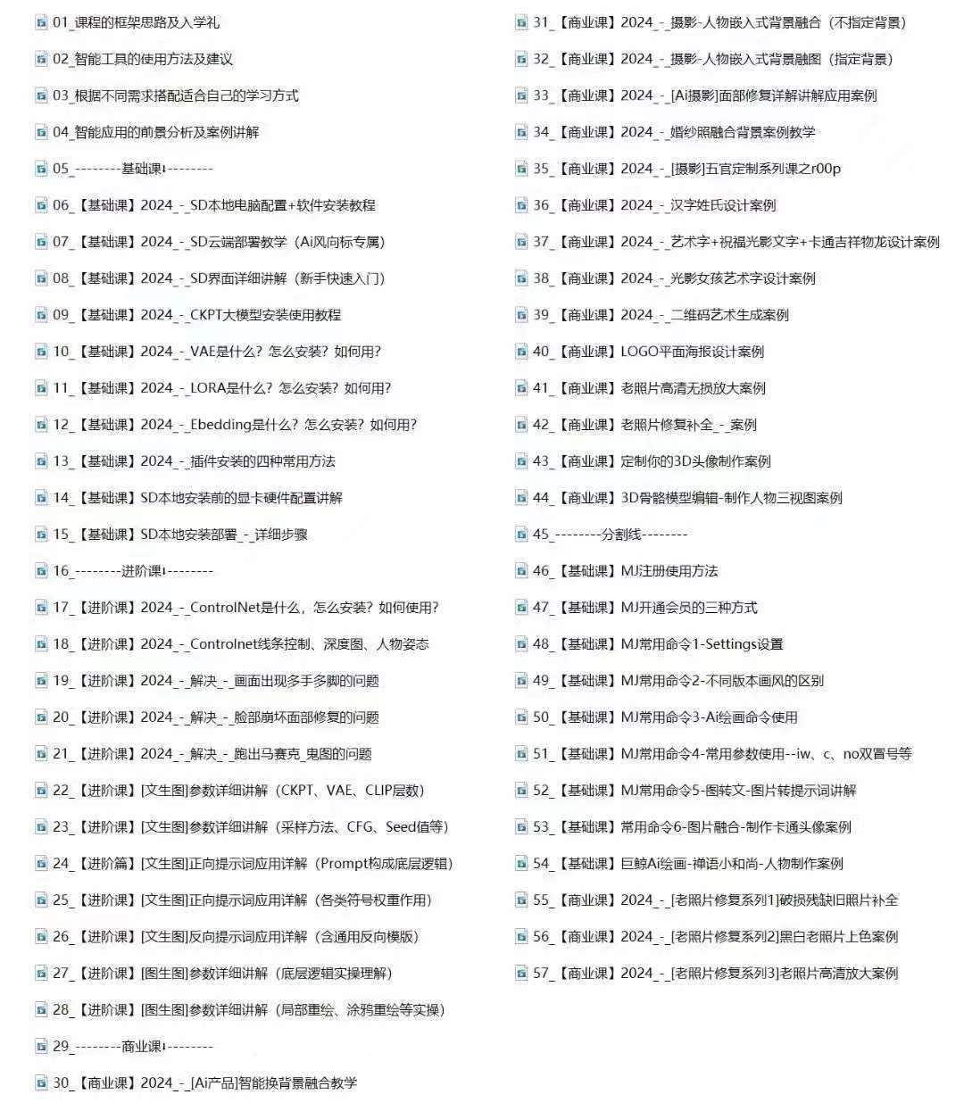 Ai-商业 绘画-应用从入门到精通教程：Ai绘画/设计/摄影/电商/建筑-科景网创