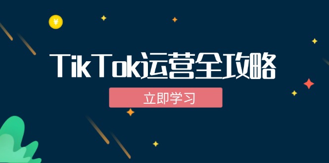 TikTok实战运营全攻略：从下载软件到变现，抖音海外版实操教程-科景网创