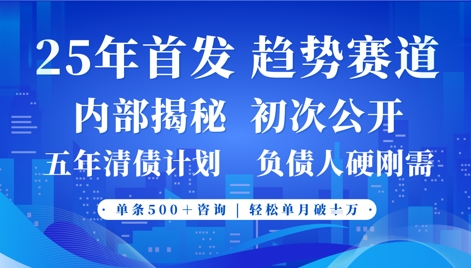 2025年首次公开，真正的事业型赛道，客咨不断，单月轻松破W-科景网创