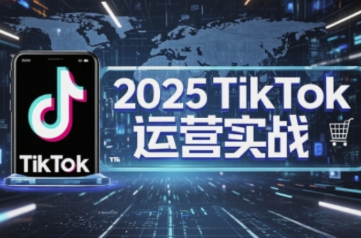 2025TikTok电商运营，掌握TikTok店铺运营核心技巧，实现低成本高转化-科景网创