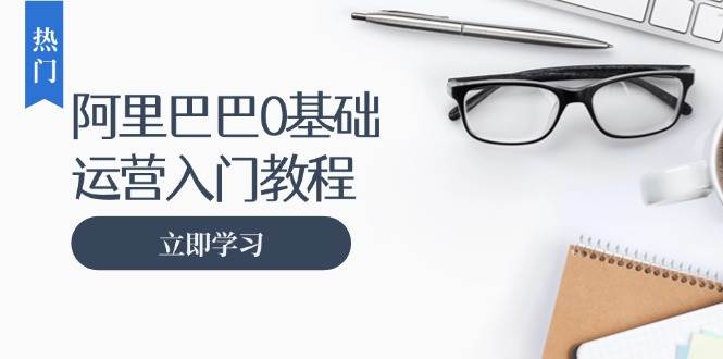 阿里巴巴运营零基础入门教程：涵盖开店、运营、推广，快速成为电商高手-科景网创