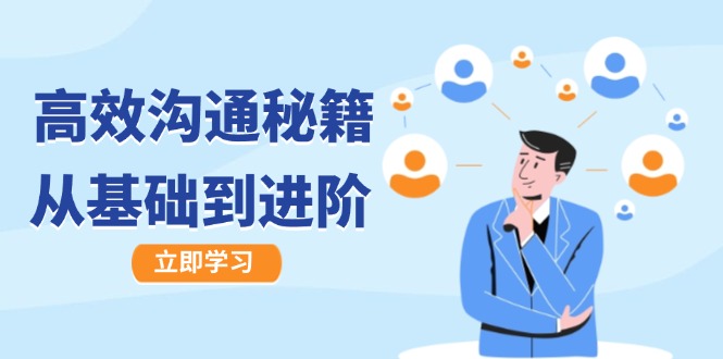 高效沟通秘籍：成长有方向，从基础到进阶，图文音频一应俱全-科景网创
